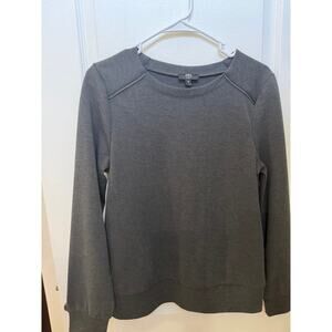 ABS by Allen Schwartz womans long sleeve top Sz M heathered gray